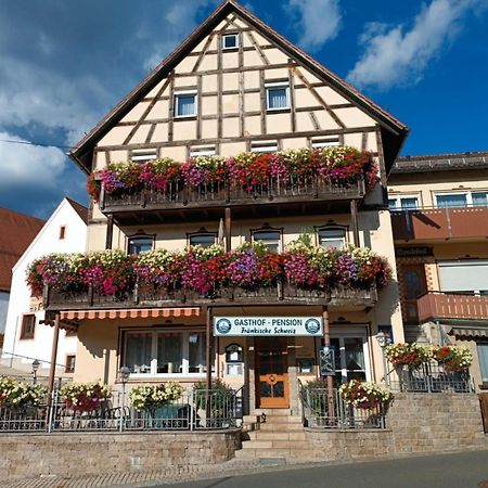 Gasthof-Pension Fraenkische Schweiz オーバートルバッハ エクステリア 写真